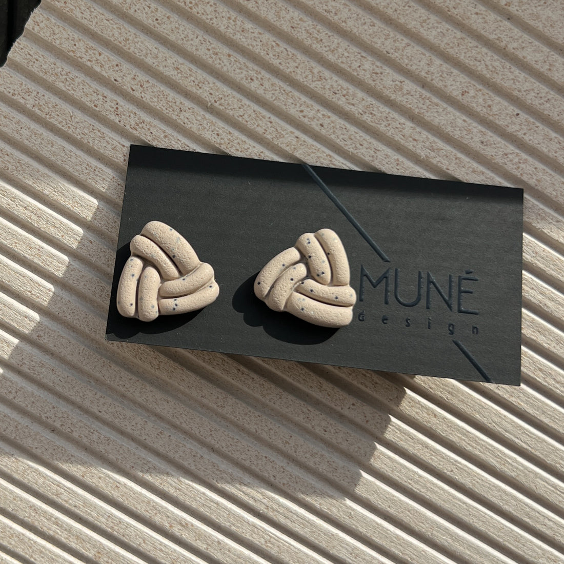 Earrings | Sea shell_sand