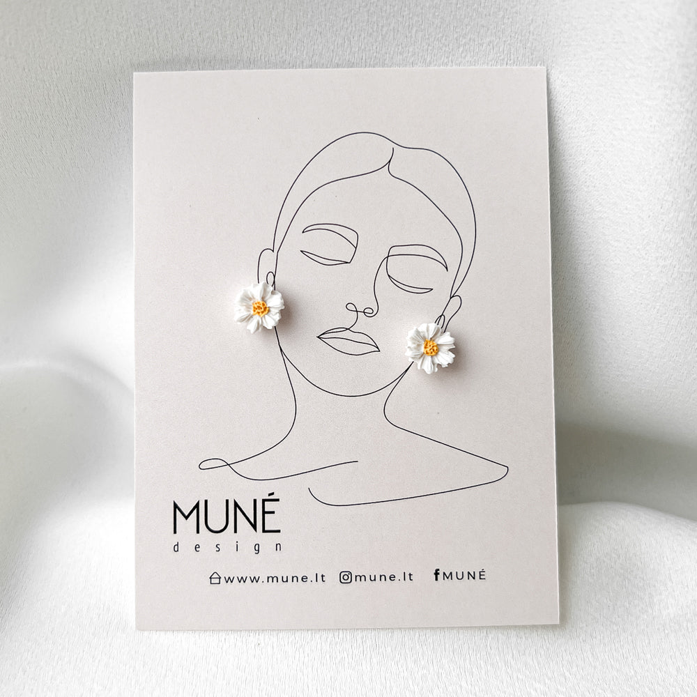 PRE_ORDER Išsiuntimas gegužės 12d Stud earrings | Daisies_small