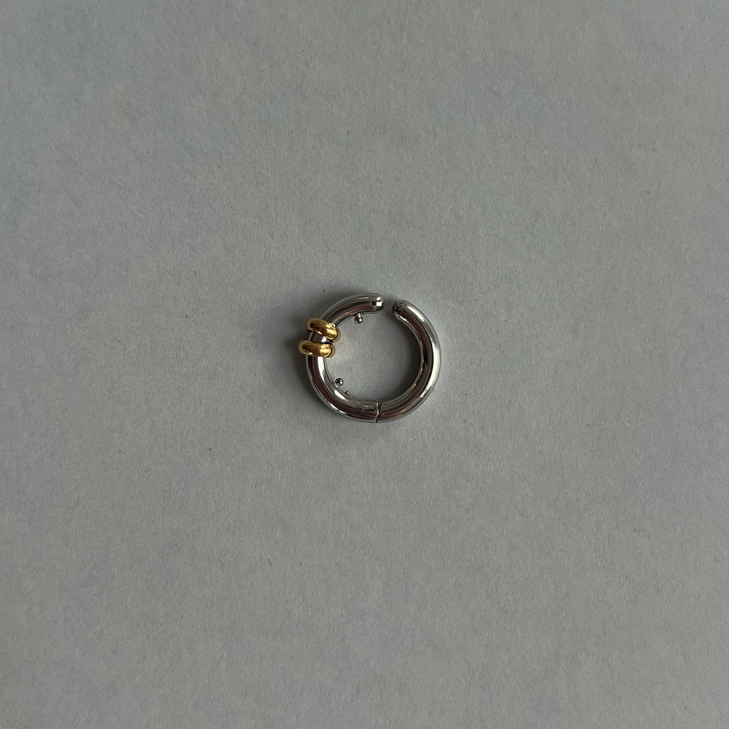 Silver colour ear cuff