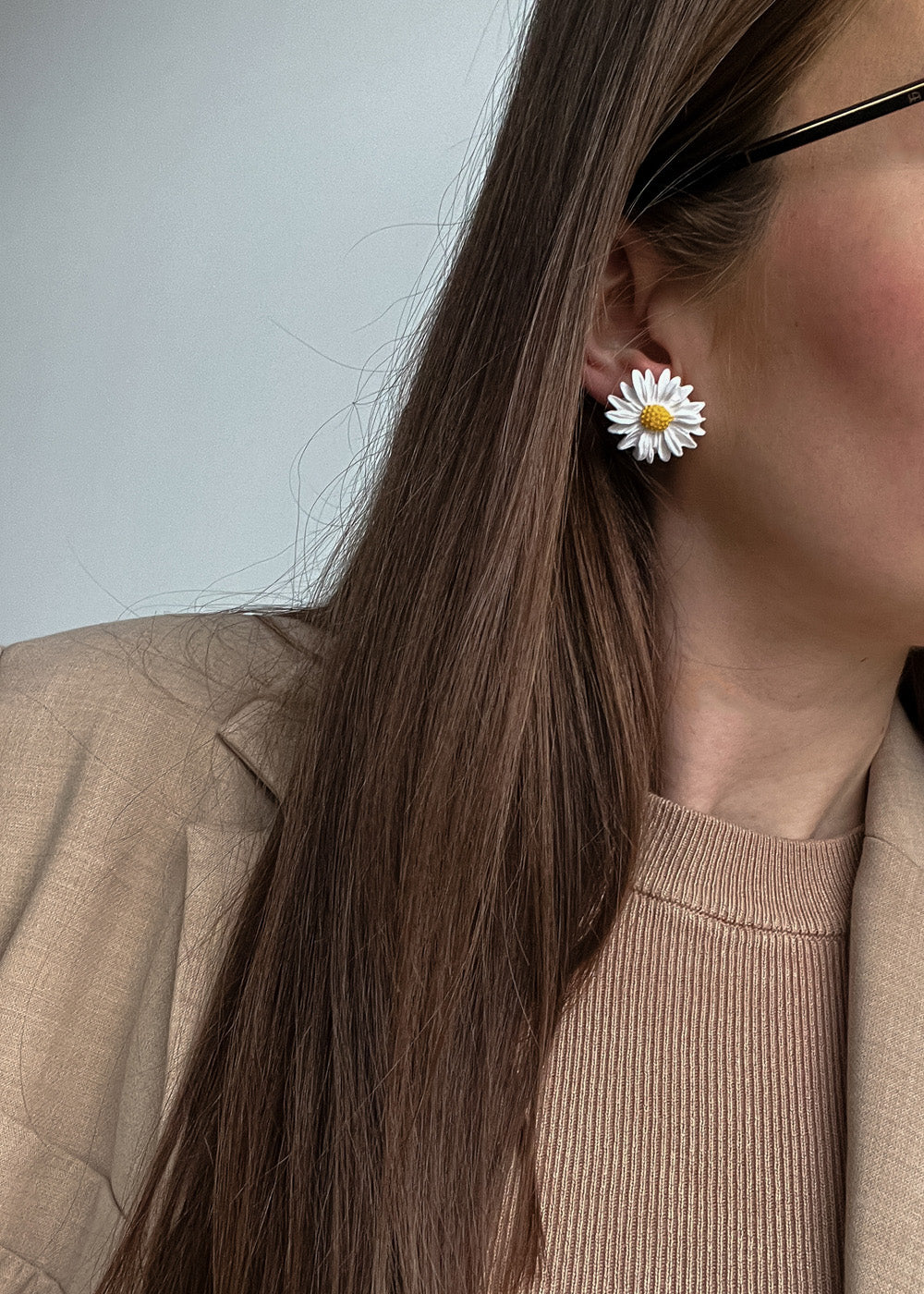 Stud earrings | Daisies_big