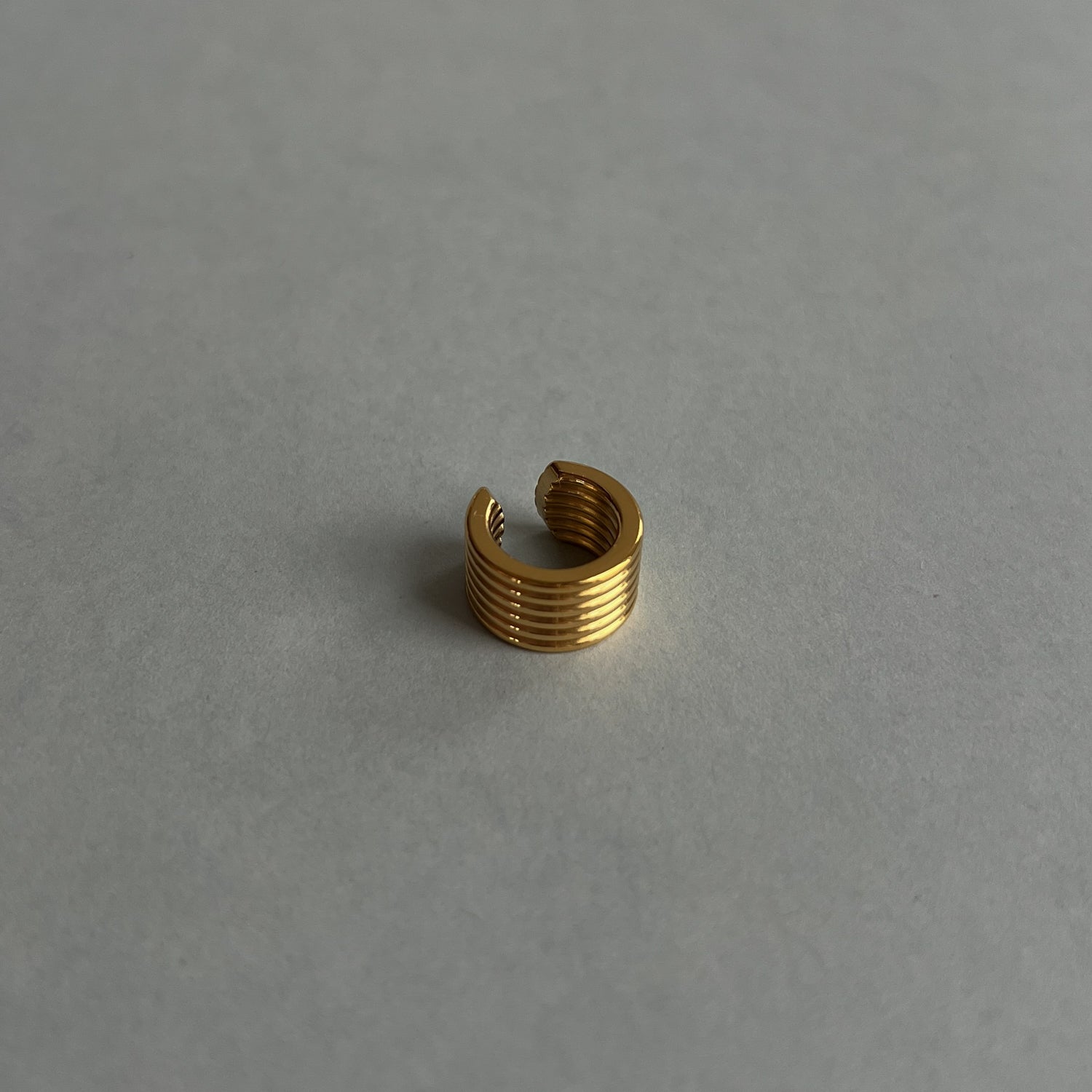 Gold colour ear cuff