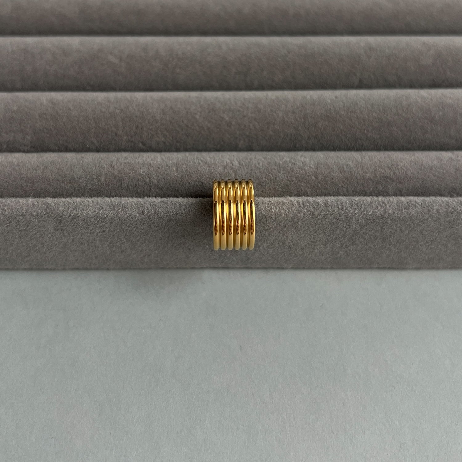 Gold colour ear cuff