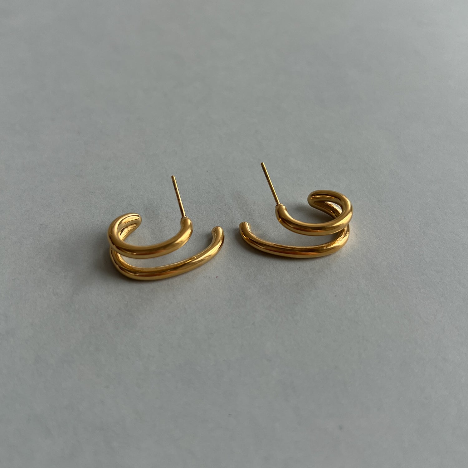Gold colour studs