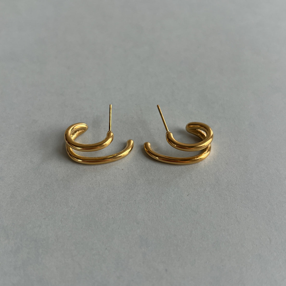 Gold colour studs