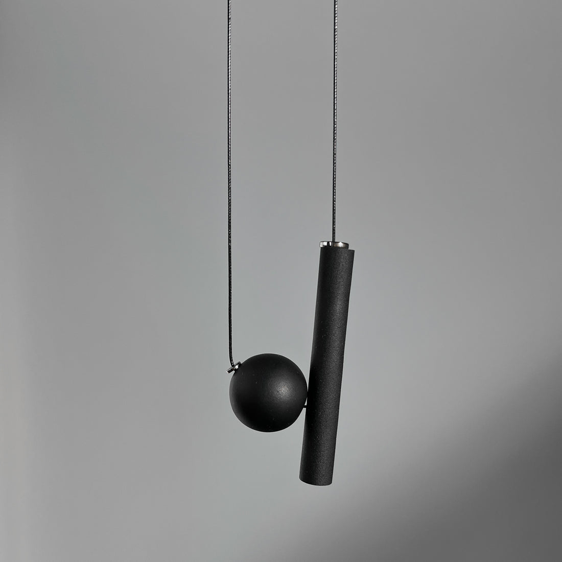 Modern Necklace - Io_black
