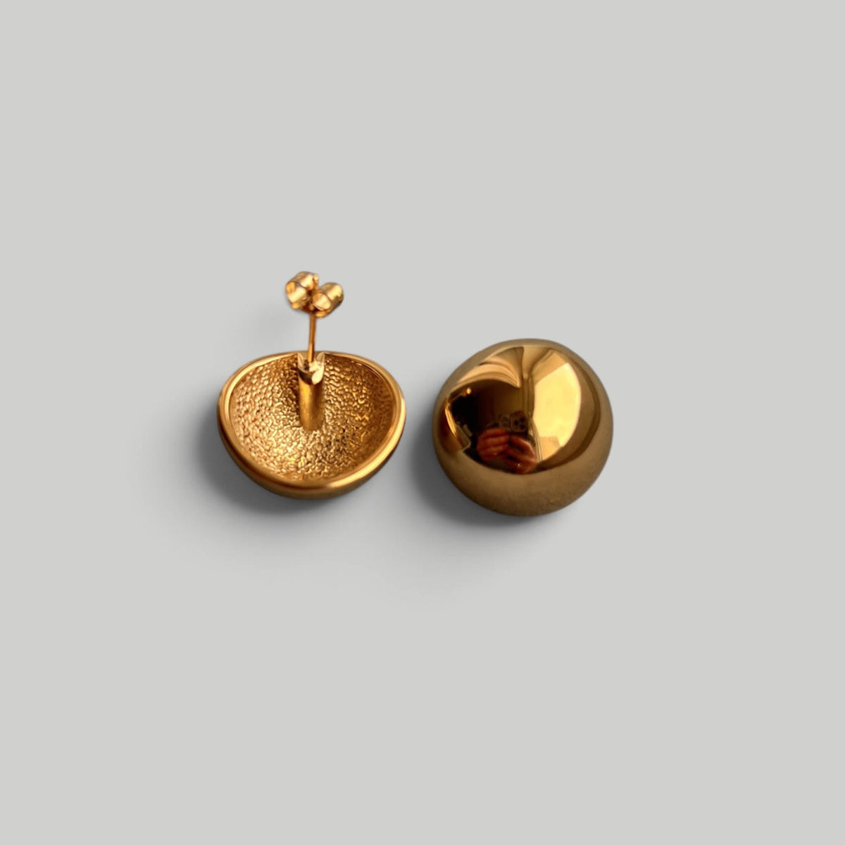 Auskarai „Golden Domes“ - MUNÉ