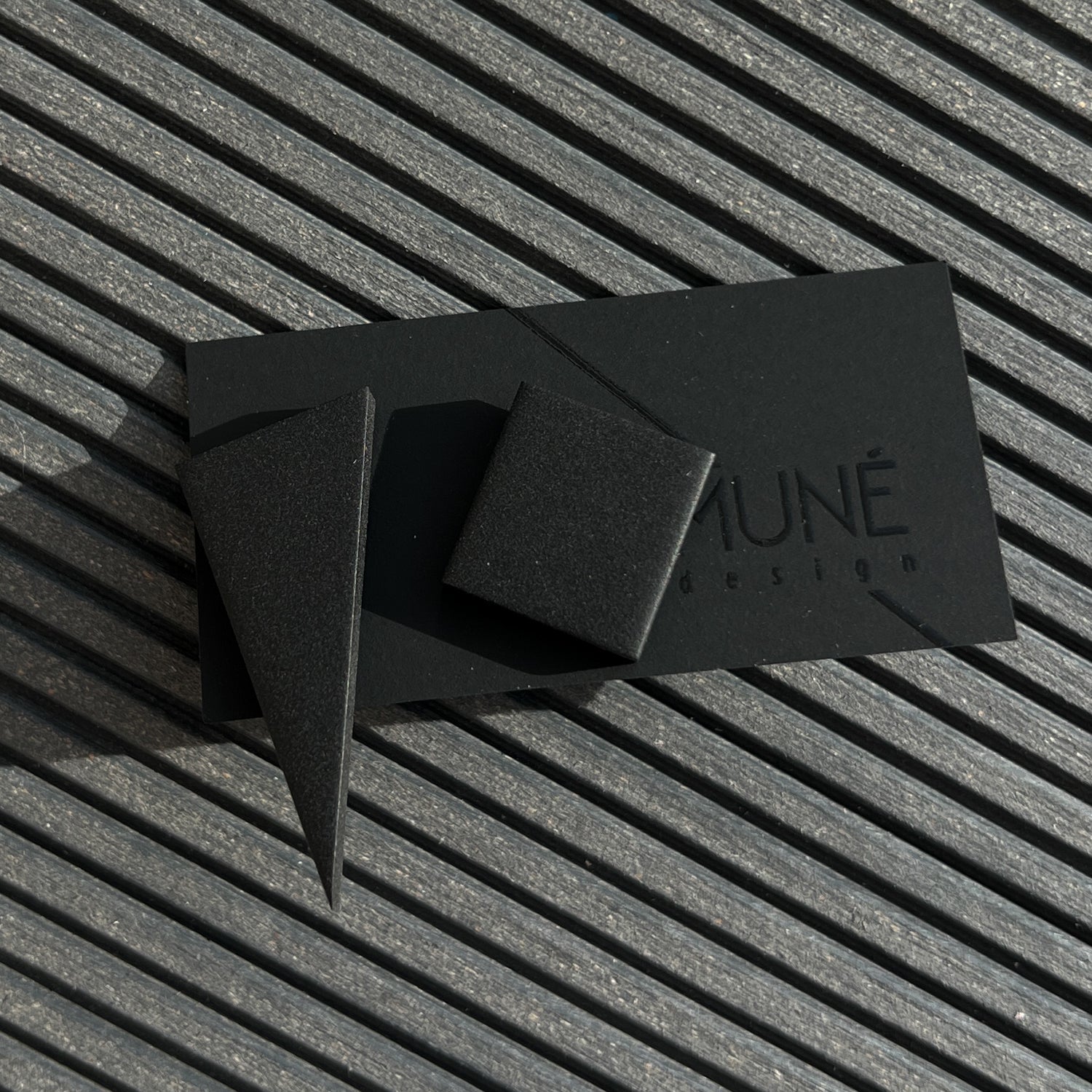 Geometriniai auskarai - S_DID_J - MUNÉ