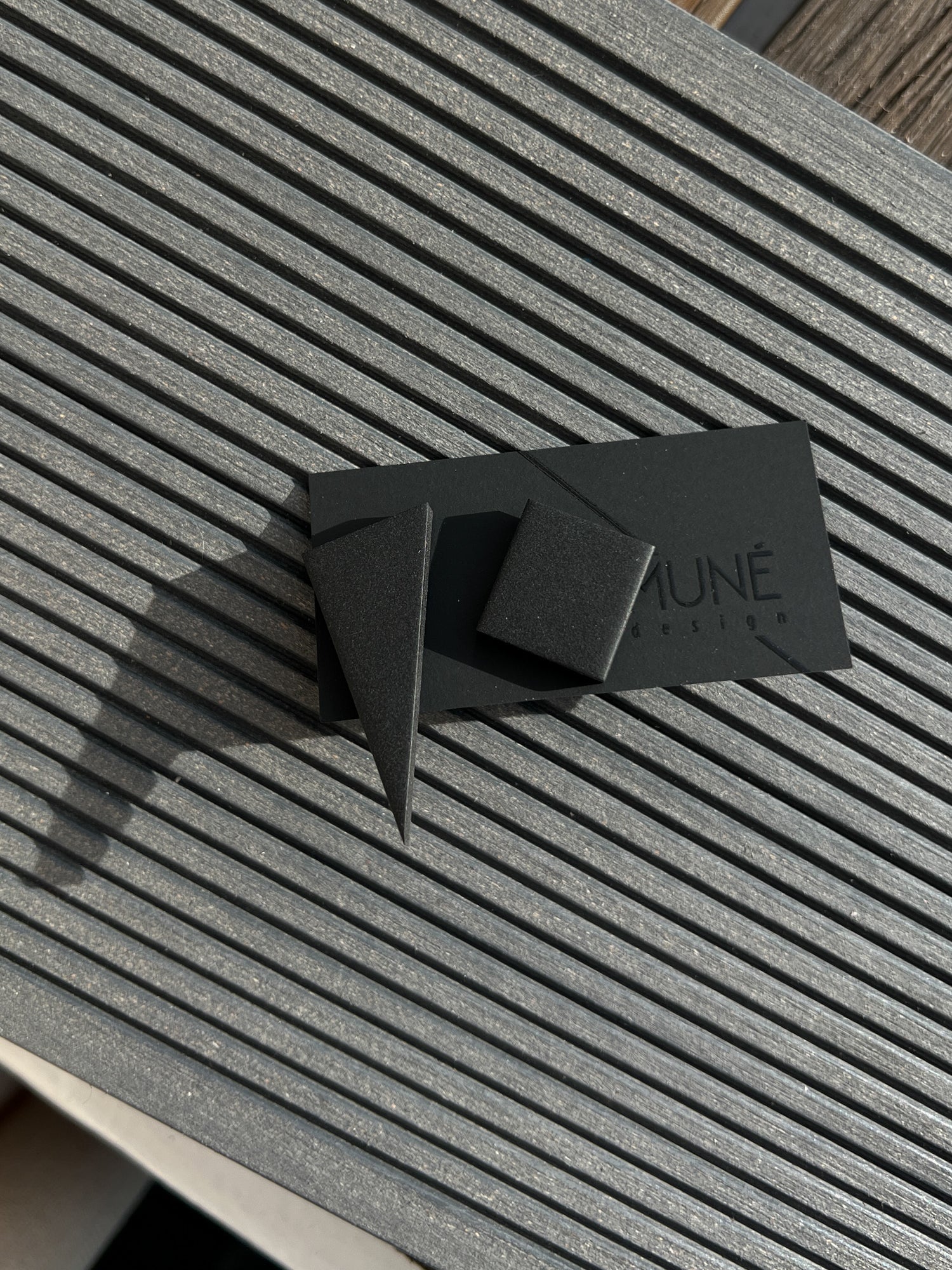 Geometriniai auskarai - S_DID_J - MUNÉ