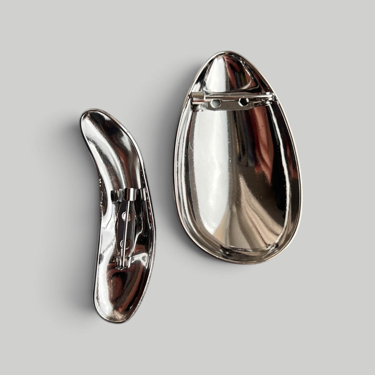 Sagių rinkinys „Silver Pebble Duo“ - MUNÉ