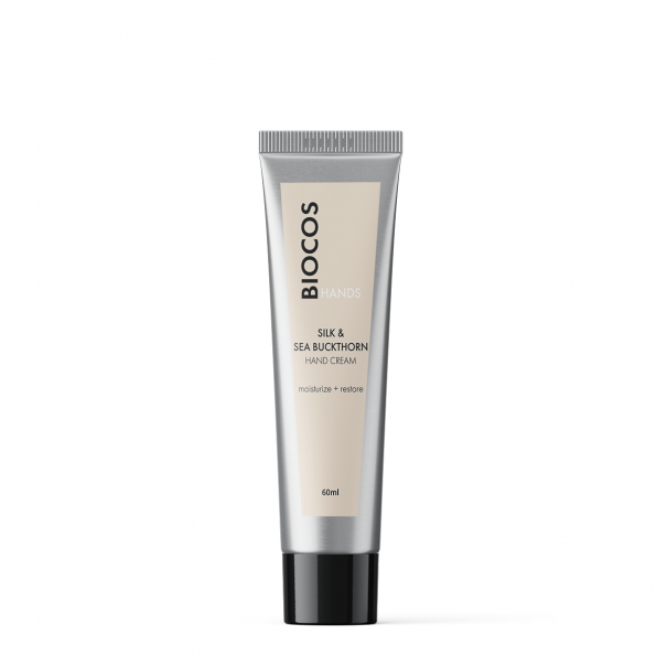 Moisturizing hand cream SILK & SEA BUCKTHORN