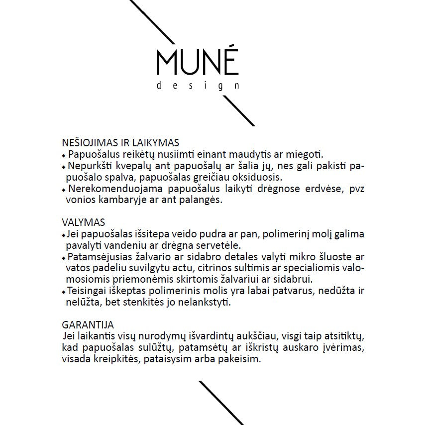 Geometric earrings - PSK_ma_blue