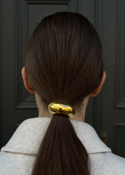 Gold colour hair tie