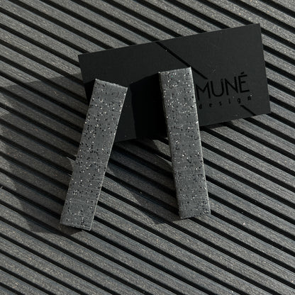 Modern Earrings - Concrete -