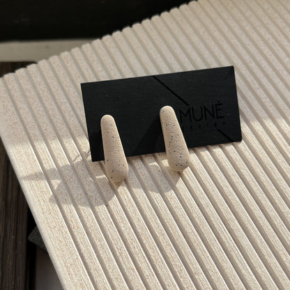 Stud earrings | Drops_sand