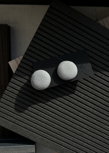 Earrings | Stone_grey