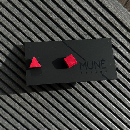 Rinkinys: Natūralus lūpų aliejus ir auskarai TK_red