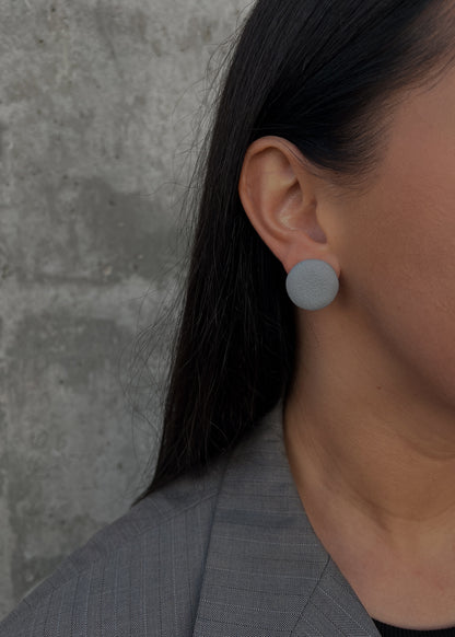 Earrings | Stone_grey