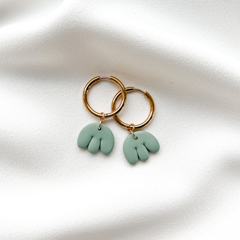 Hoop Earrings | Blossom_green