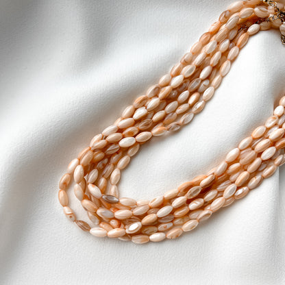 Sea shell necklace_creamy