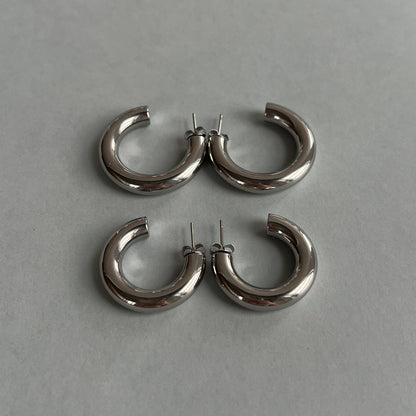 Stainless steel hoops (27 mm)