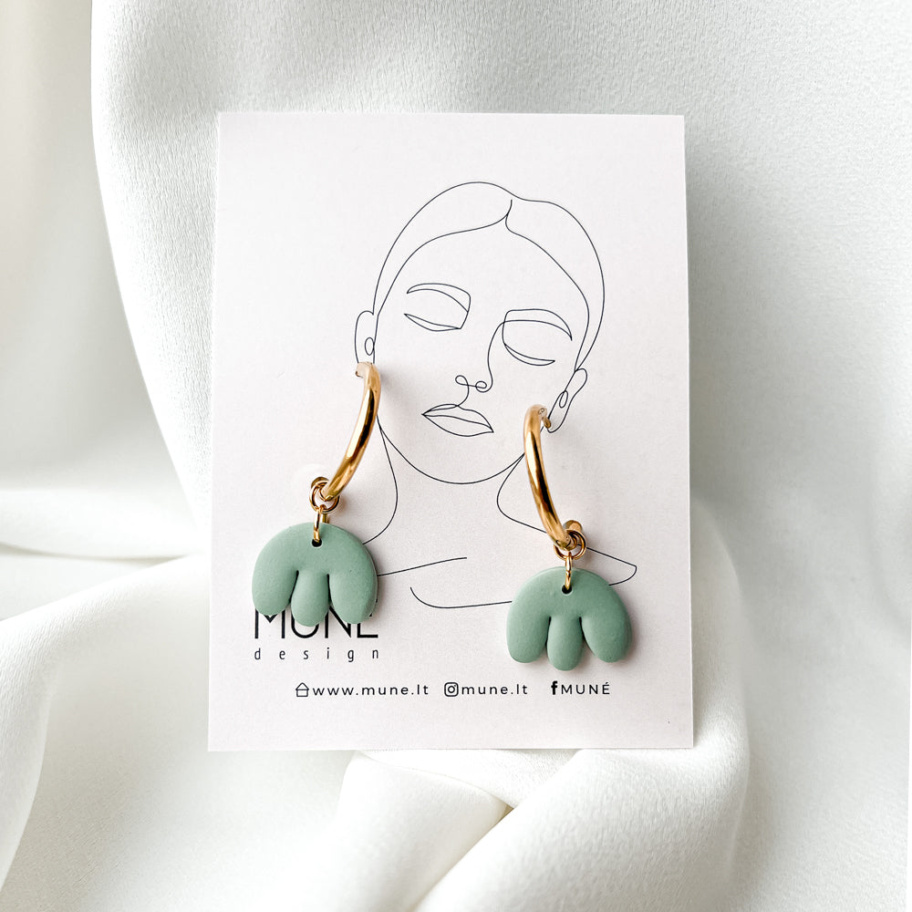 Hoop Earrings | Blossom_green