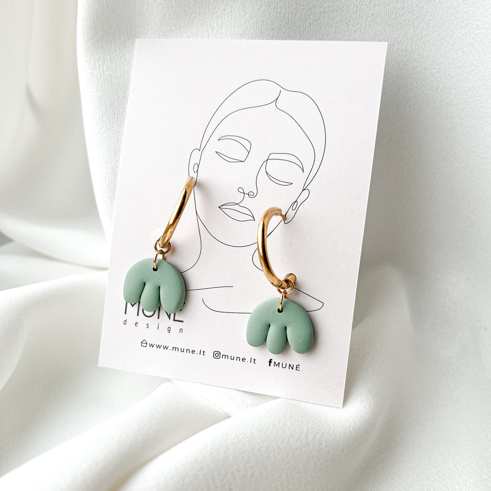 Hoop Earrings | Blossom_green