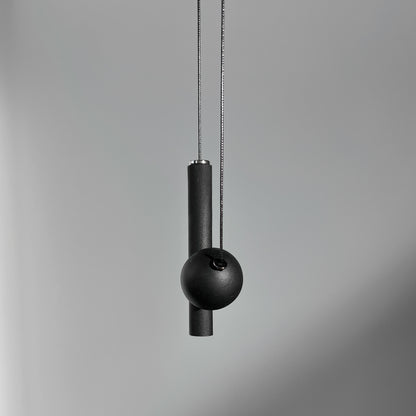 Modernus kaklo papuošalas - Io_black