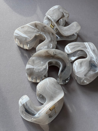 Plaukų segtukas žnyplės "50 shades of grey"