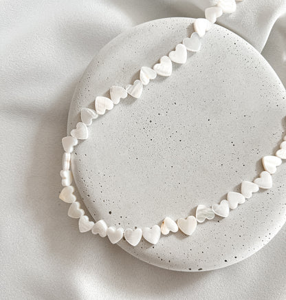 Sea shell necklace Hearts_big