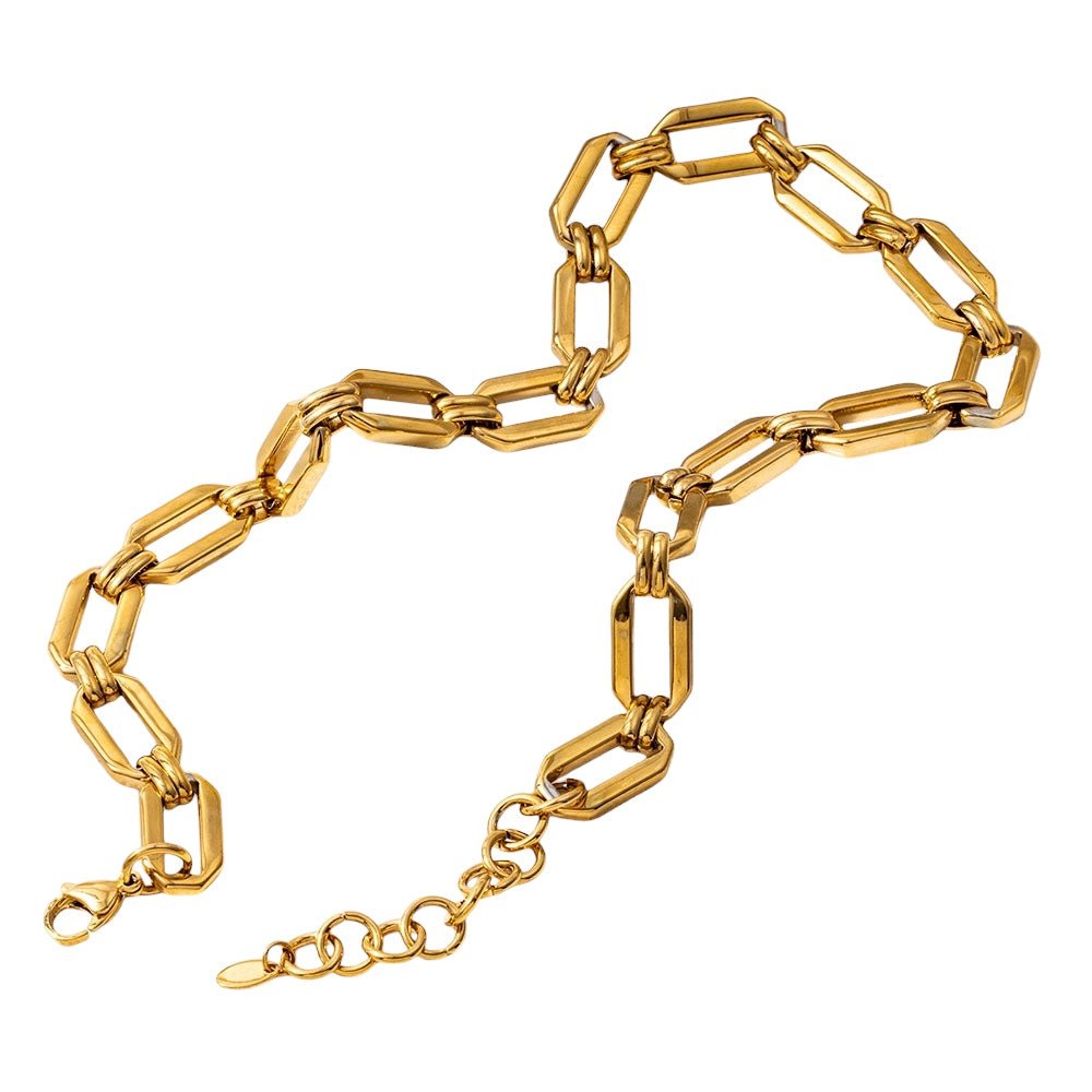 Auksuota nerūdijančio plieno grandinėlė „Bold Chain“ - MUNÉ
