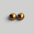 Auskarai „Golden Domes“ - MUNÉ