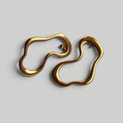 Auskarai „Golden Outline“ - MUNÉ