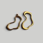 Auskarai „Golden Outline“ - MUNÉ