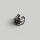 Auskarai „Sculpted Hoops“ - MUNÉ