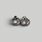 Auskarai „Silver Domes“ - MUNÉ