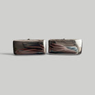 Auskarai „Silver Long Cushions“ - MUNÉ