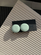 Auskarai | Stone_green - MUNÉ