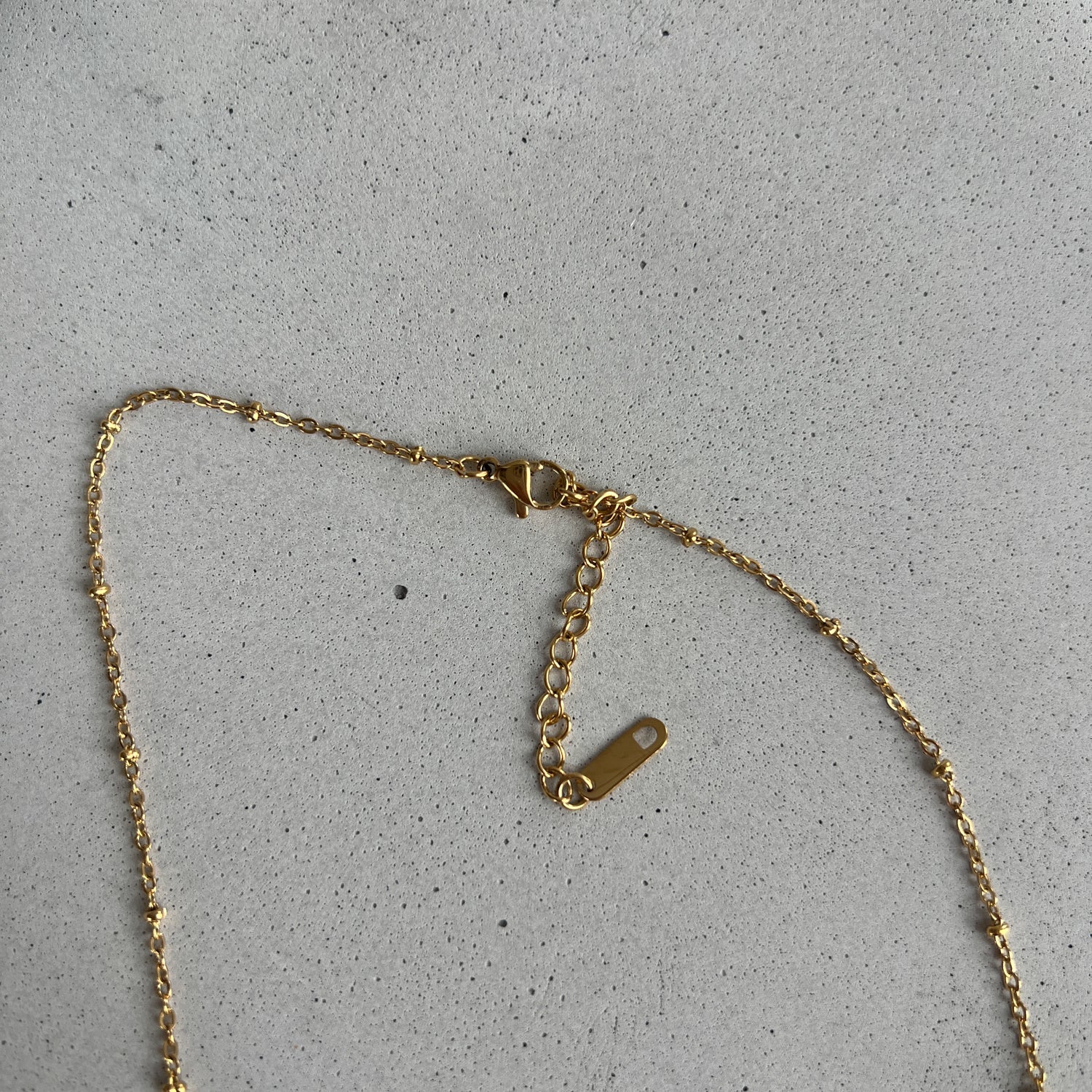 Chain necklace with sea star - MUNÉ