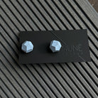 Geometriniai auskarai - K_sky blue - MUNÉ