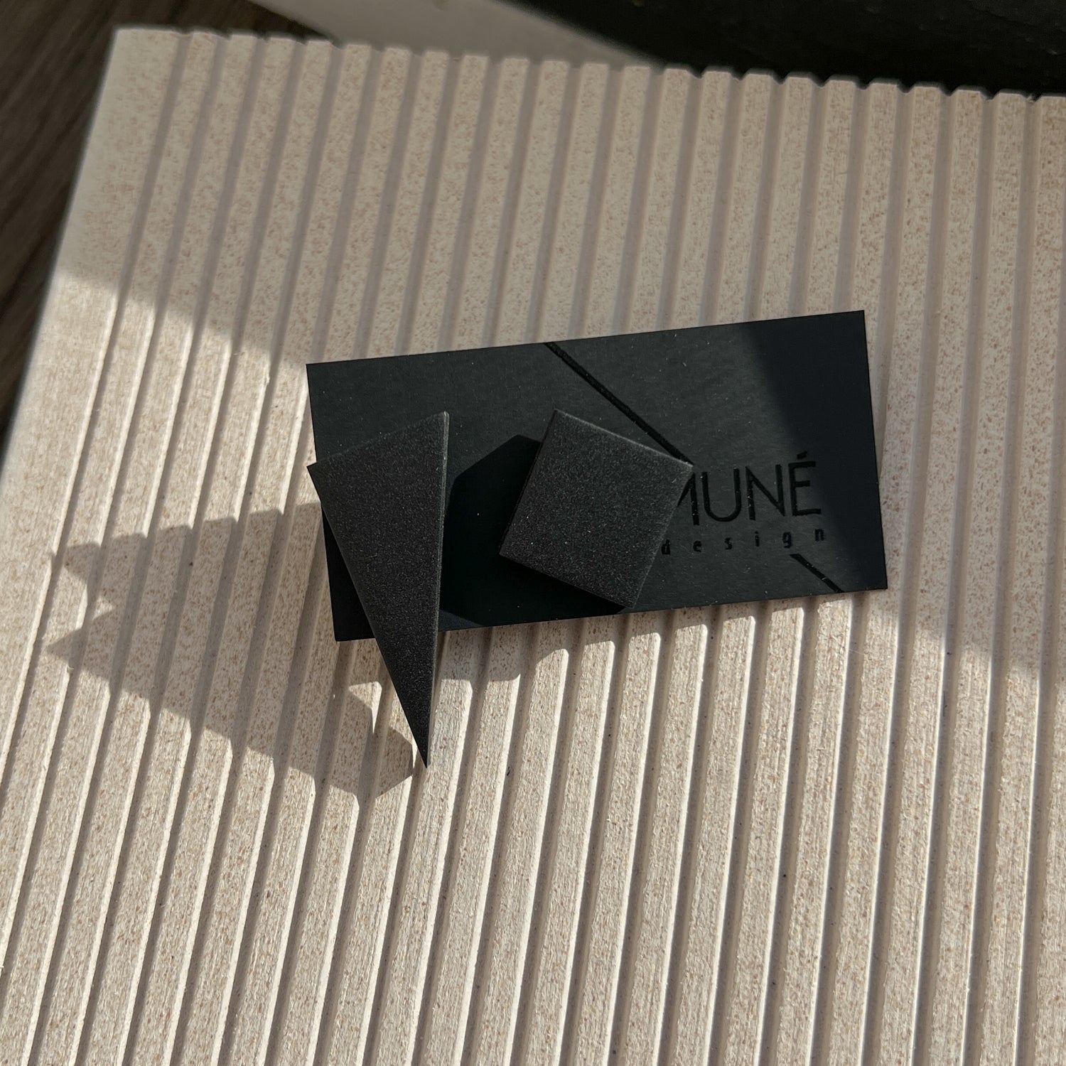 Geometriniai auskarai - S_DID_J - MUNÉ