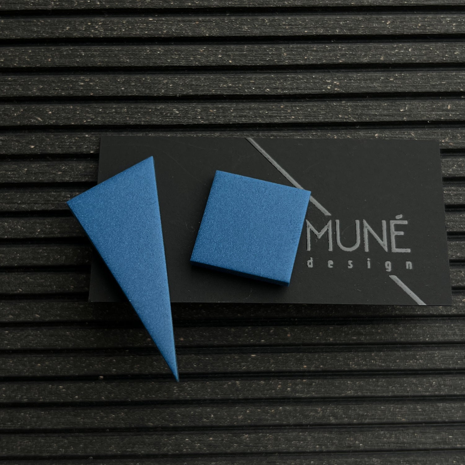 Geometriniai auskarai S_DID_M - MUNÉ