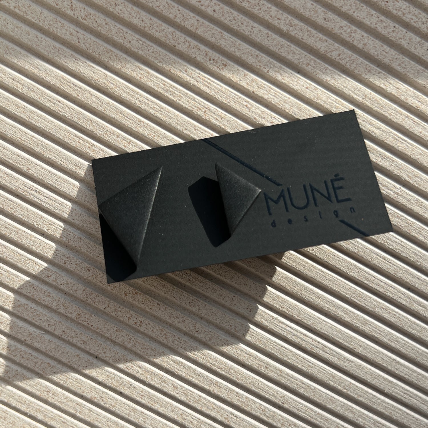 Geometriniai auskarai - S_TR - MUNÉ