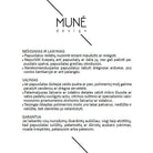 Maži veriamieji auskarai Triangles_Black - MUNÉ