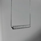 Minimalistinis modernus kaklo papuošalas Simply_N2_grey - MUNÉ