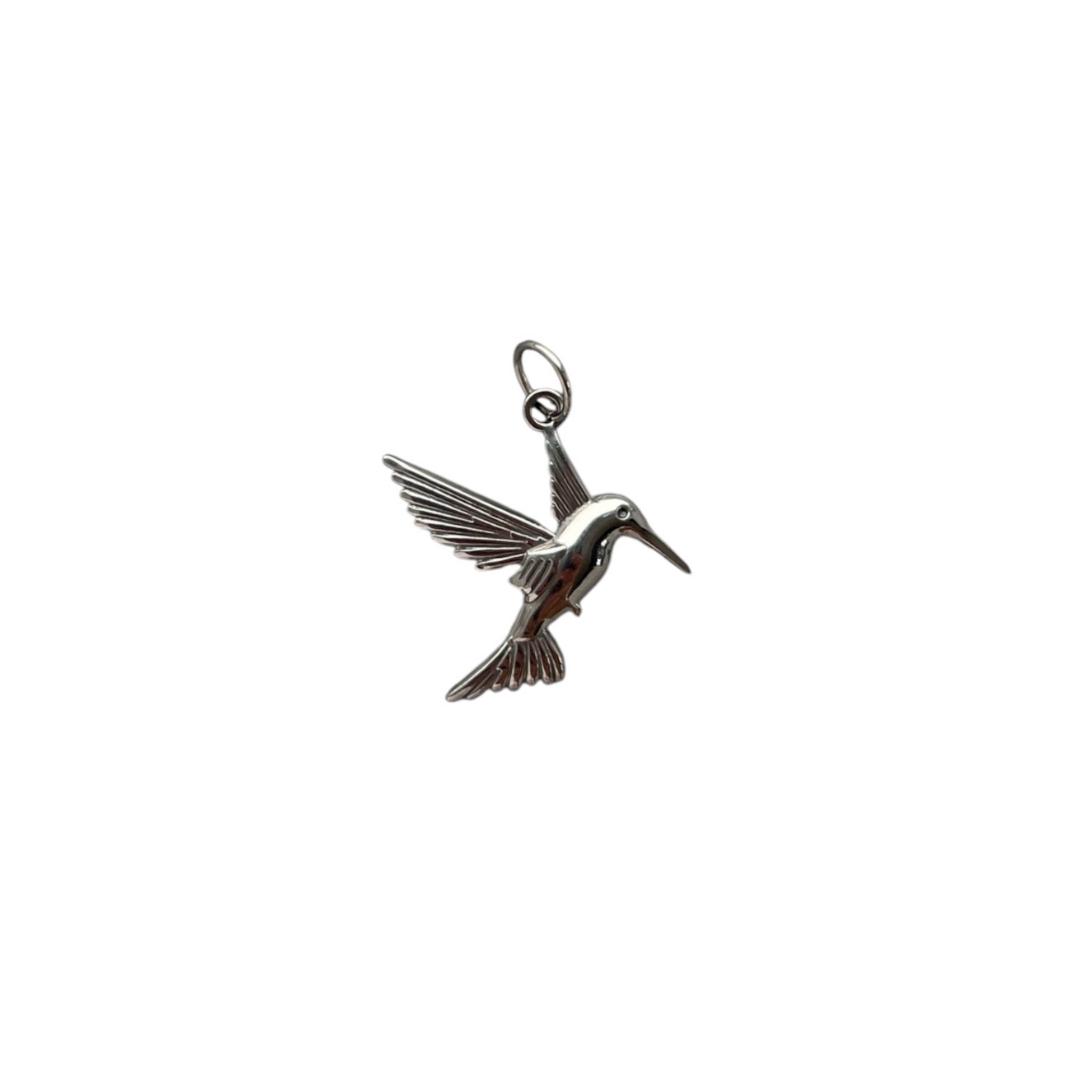 Nerūdijančio plieno pakabukas „Sidabrinis kolibris“ - MUNÉ