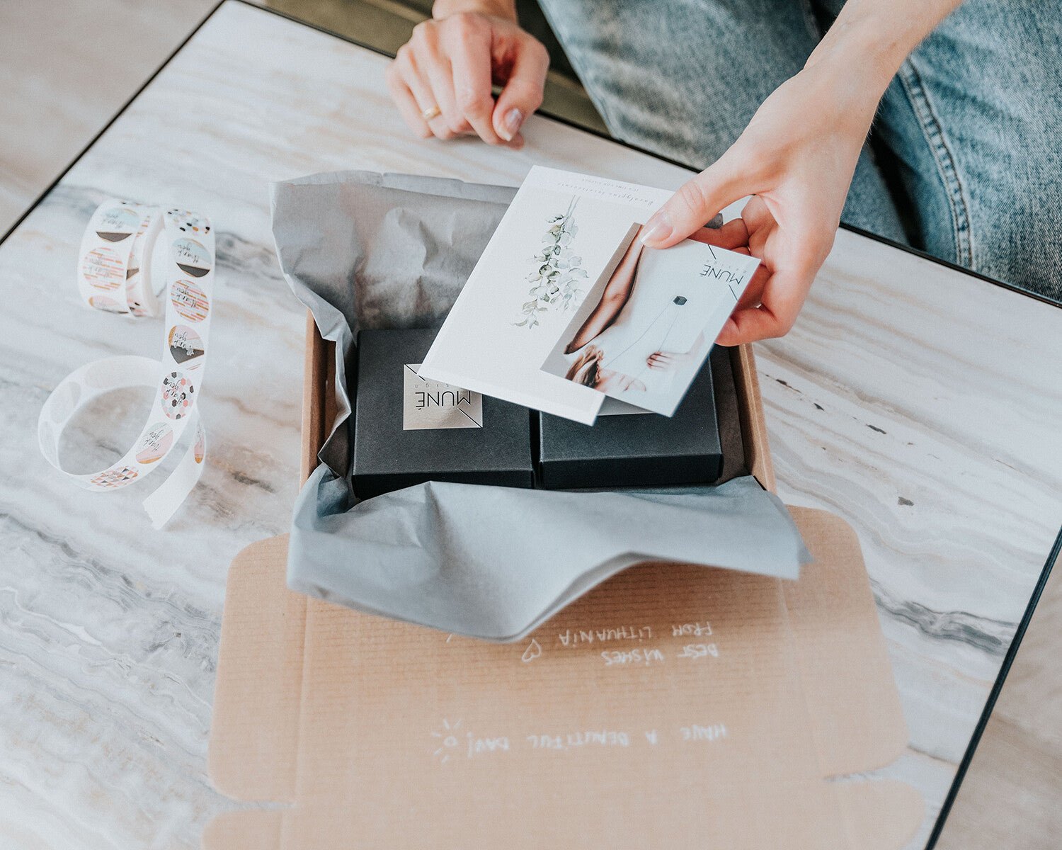 Veriamieji auskarai | Little Flowers_green - MUNÉ