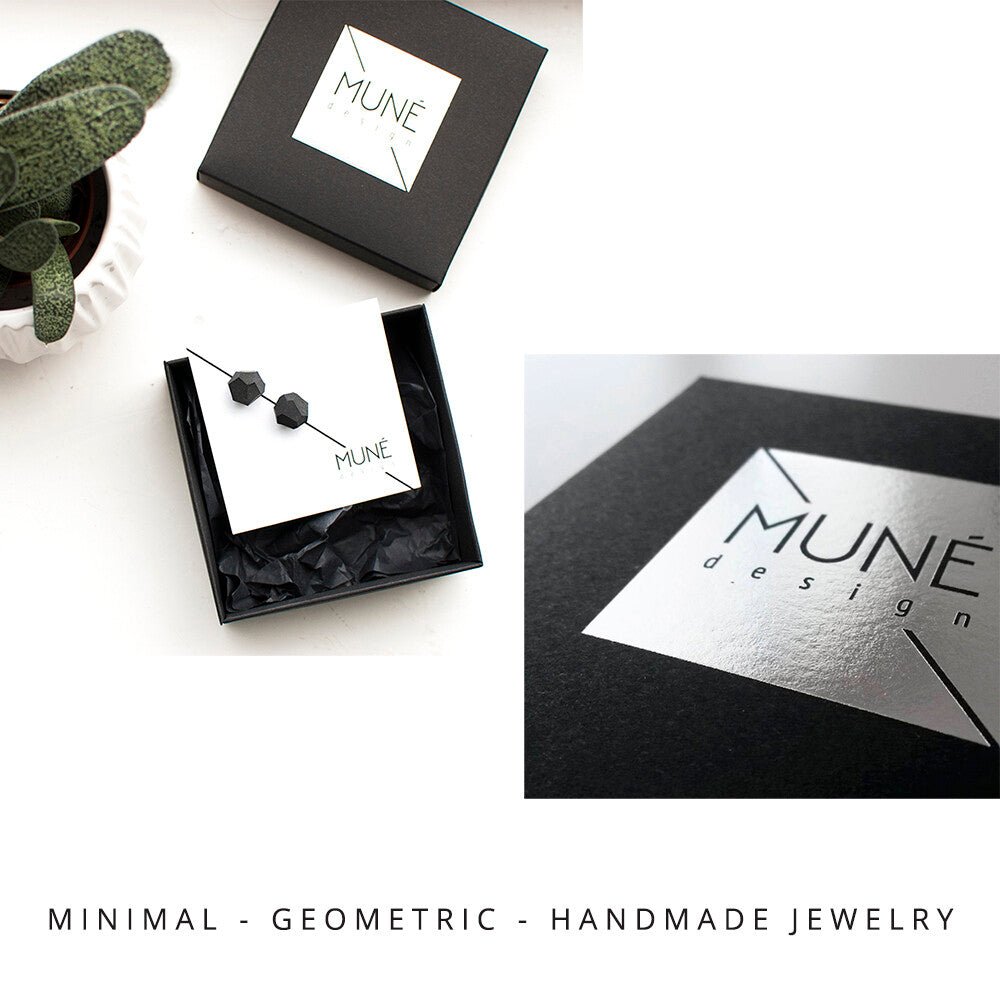 Veriamieji auskarai | Little Flowers_green - MUNÉ